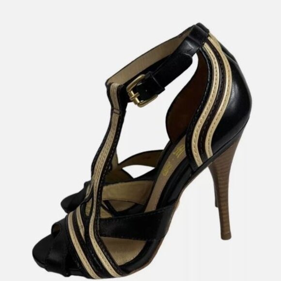 L.A.M.B. by Gwen Stefani Tailynn T-Strap Heels 37.5 - Picture 1 of 6